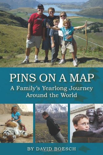 Beispielbild fr Pins on a Map: A Family's Yearlong Journey Around the World zum Verkauf von Wonder Book