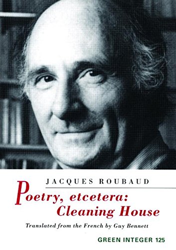 9781933382531: Poetry, etcetera: Cleaning House