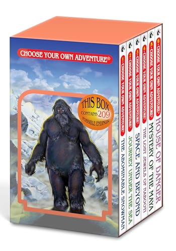 Stock image for Choose Your Own Adventure 6-Book Boxed Set #1 (The Abominable Snowman, Journey Under The Sea, Space And Beyond, The Lost Jewels of Nabooti, Mystery of the Maya, House of Danger) for sale by Goodwill of Colorado