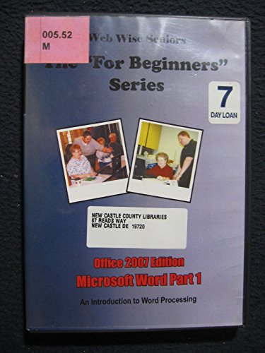 Beispielbild fr Microsoft Word: An Introduction to Word Processing, Office 2007 Edition (For Beginners) zum Verkauf von Ergodebooks