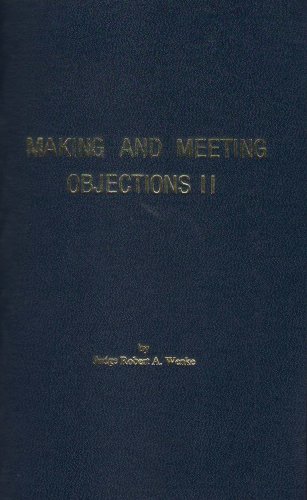 Stock image for Making and Meeting Objections II for sale by BooksRun