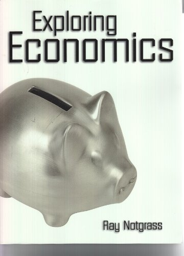 Imagen de archivo de Exploring Economics a la venta por SecondSale