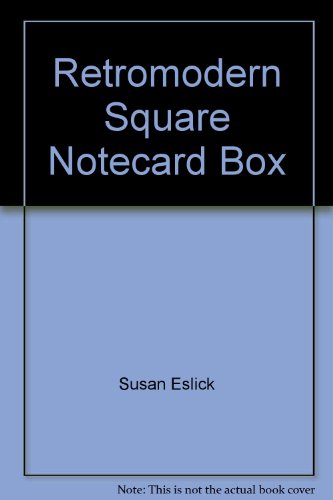 Retromodern Square Notecard Box (9781933427119) by Susan Eslick