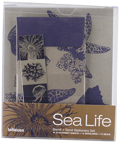 Stock image for Sea Life Blend + Send Stationery Set for sale by Hay-on-Wye Booksellers