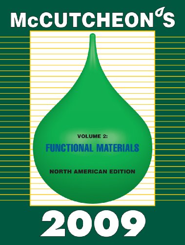9781933430355: 2009 McCutcheon's Functional Materials: North American Edition