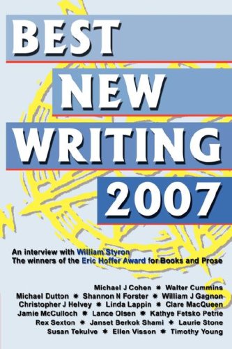 Imagen de archivo de Best New Writing 2007 a la venta por Phatpocket Limited