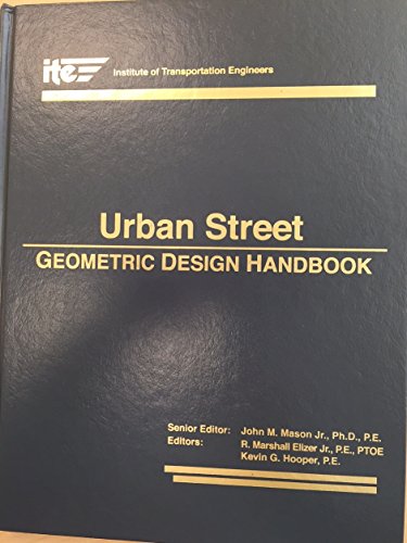 Stock image for Urban Street Geometric Design Handbook for sale by Mispah books