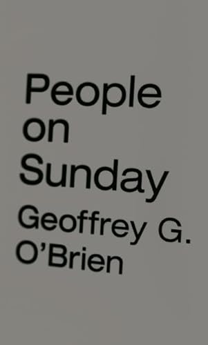 9781933517773: People on Sunday