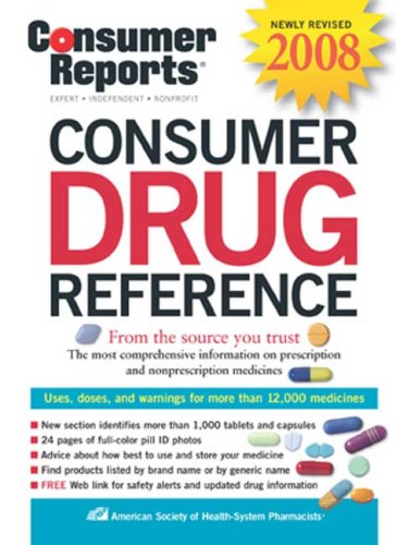 Beispielbild fr Consumer Drug Reference 2008 zum Verkauf von Better World Books