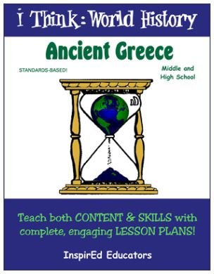 Stock image for Inspired Educators I Think: World History - Ancient Greece #4104 for sale by Wonder Book