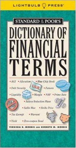 Stock image for Standard Poors Dictionary of Financial Terms for sale by Goodwill Industries of VSB