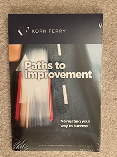 Beispielbild fr Paths to Improvement Navigating your Way to Success zum Verkauf von ThriftBooks-Dallas