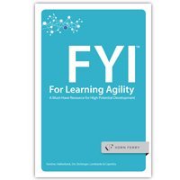 Stock image for FYI for Learning Agility - A Must-Have Resource for High Potential Development for sale by ThriftBooks-Atlanta