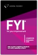 Beispielbild fr FYI: For Your Improvement - Competencies Development Guide, 6th Edition zum Verkauf von Zoom Books Company