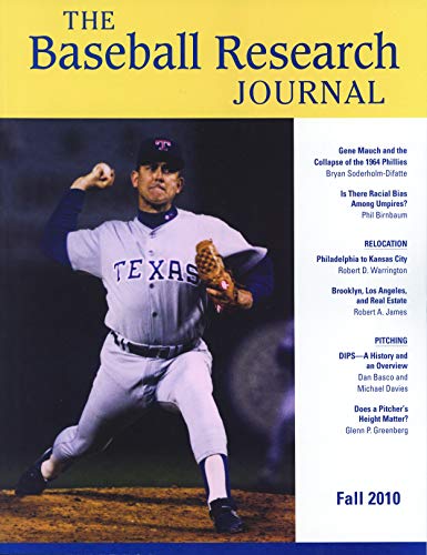 Beispielbild fr Baseball Research Journal (BRJ), Volume 39 #2 zum Verkauf von More Than Words