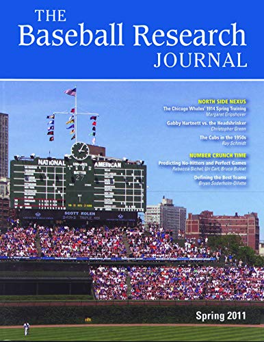 Stock image for Baseball Research Journal (BRJ), Volume 40 #1 for sale by SecondSale