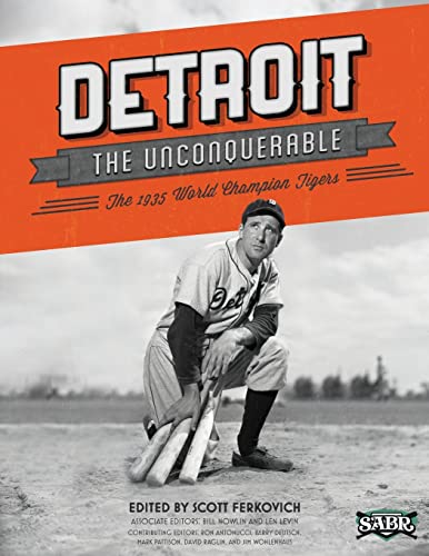 Stock image for Detroit the Unconquerable: The 1935 World Champion Tigers (The SABR Digital Library) for sale by SecondSale