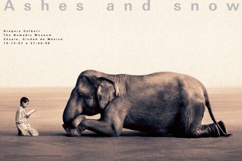 Stock image for Ashes and Snow Mexico Boy Reading to Elephant Poster (Ashes and Snow Posters) for sale by GF Books, Inc.