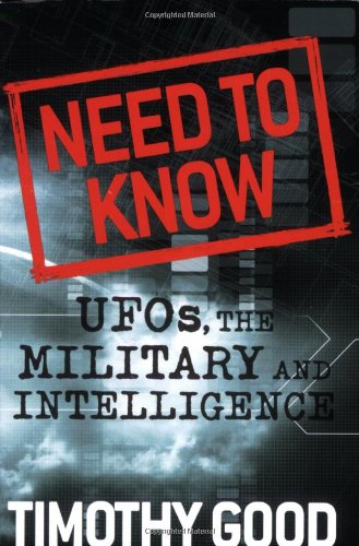 Stock image for Need to Know: UFOs, the Military, and Intelligence for sale by SecondSale