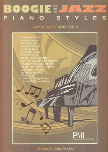 Stock image for Boogie and Jazz Piano Styles (Easy Big Note Piano Solos) for sale by Snow Crane Media