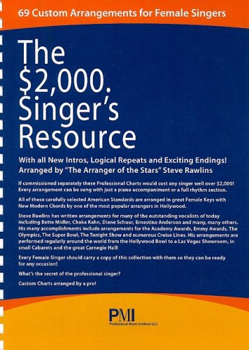 Stock image for $2,000 Singers Resource Book for sale by austin books and more