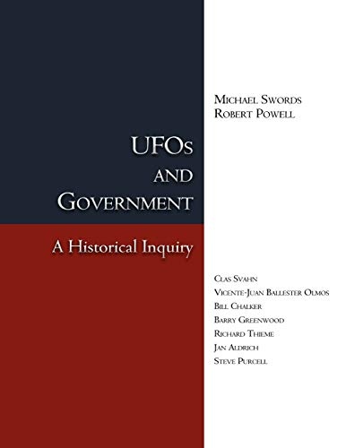 Imagen de archivo de UFOs and Government; A Historical Inquiry a la venta por Ground Zero Books, Ltd.