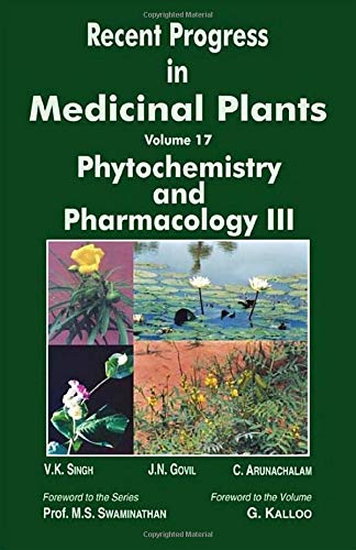 Imagen de archivo de Recent Progress in Medicinal Plants , Vol 17 : Phytochemistry and Pharmacology-III a la venta por Basi6 International