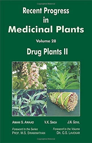 Imagen de archivo de RECENT PROGRESS IN MEDICINAL PLANTS, VOLUME 28: DRUG PLANTS II a la venta por Basi6 International