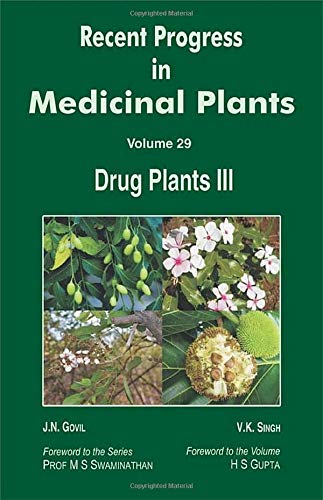 Imagen de archivo de RECENT PROGRESS IN MEDICINAL PLANTS : VOL.29 DRUG PLANTS III a la venta por Basi6 International