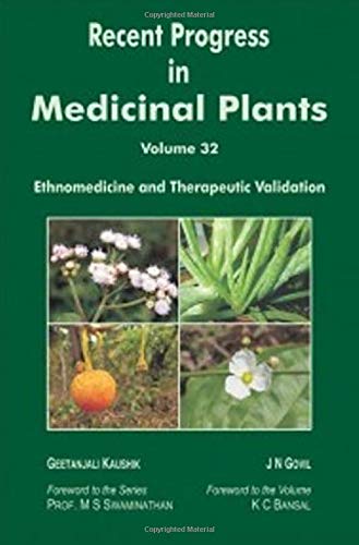 Imagen de archivo de RECENT PROGRESS IN MEDICINAL PLANTS Vol. 32: Ethnomedicine and Therapeutic Validation a la venta por Basi6 International