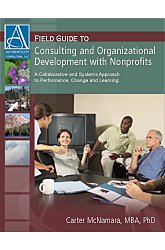 9781933719009: Field Guide to Consulting and Organizational Development With Nonprofits: A Collaborative and Systems Approach to Performance, Change and Learning