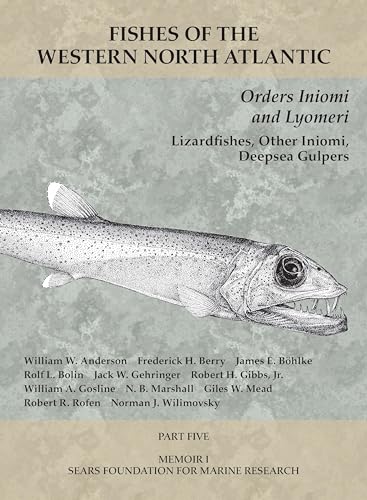 Beispielbild fr Orders Iniomi and Lyomeri: Part 5 (Fishes of the Western North Atlantic) zum Verkauf von GF Books, Inc.