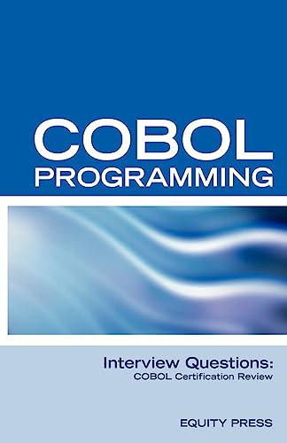 Stock image for COBOL Programming Interview Questions COBOL Job Interview Review Guide for sale by PBShop.store US