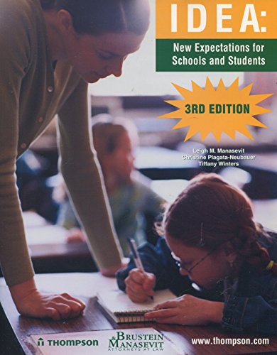 9781933807225: IDEA: New Expectations for Schools and Students