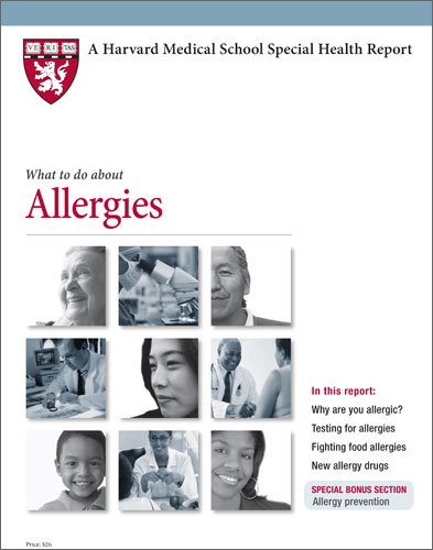 Beispielbild fr Harvard Medical School What to do about Allergies zum Verkauf von Hawking Books