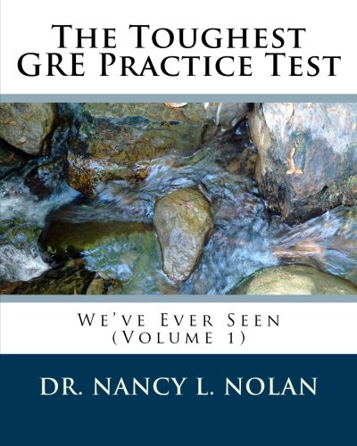 Stock image for The Toughest GRE Practice Test We've Ever Seen (Volume 1) for sale by Revaluation Books