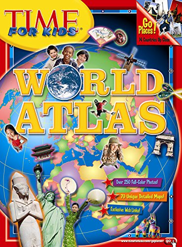 Imagen de archivo de Time for Kids World Atlas a la venta por ThriftBooks-Dallas