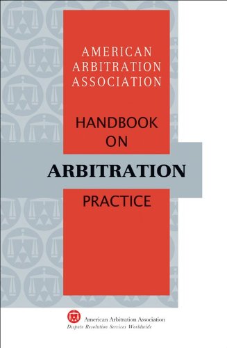 9781933833477: Handbook on Arbitration Practice