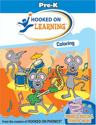 Stock image for Hooked on Learning: Pre-k: Coloring for sale by ThriftBooks-Dallas