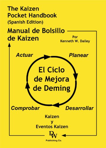 Beispielbild fr The Kaizen Pocket Handbook (Spanish Edition) - El Manual del Bolsillo de Kaizen zum Verkauf von Revaluation Books