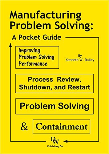 Beispielbild fr Manufacturing Problem Solving: A Pocket Guide zum Verkauf von GF Books, Inc.