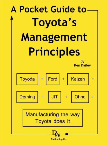 Beispielbild fr The Pocket Guide to Toyota's Management Principles: The Toyota Way Principles zum Verkauf von Revaluation Books