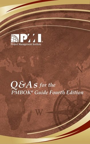 Beispielbild fr Q & A's for the Pmbok Guide zum Verkauf von Better World Books