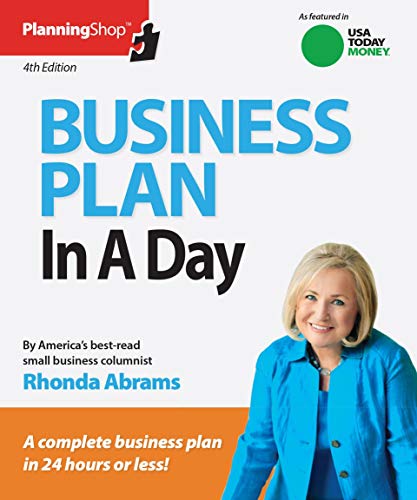 9781933895864: Business Plan in a Day: A Complete Business Plan in 24 Hours or Less