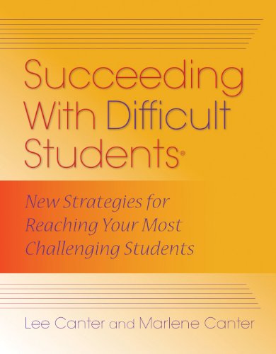 Beispielbild fr Succeeding with Difficult Students : New Strategies for Reaching Your Most Challenging Students zum Verkauf von Better World Books