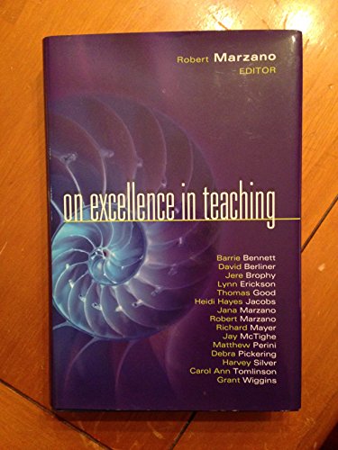 Beispielbild fr On Excellence in Teaching (Leading Edge) (Leading Edge, 4) zum Verkauf von Poverty Hill Books