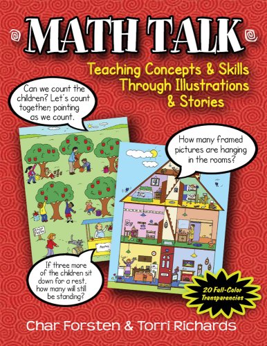 Beispielbild fr Math Talk: Teaching Concepts Skills Through Illustrations Stories, Grades PreK-1 zum Verkauf von Upward Bound Books