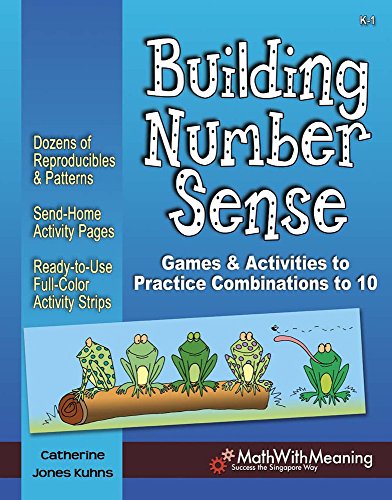 Beispielbild fr Building Number Sense - Games Activities to Practice Combinations to 10 (Grades K-1) zum Verkauf von Goodwill of Colorado