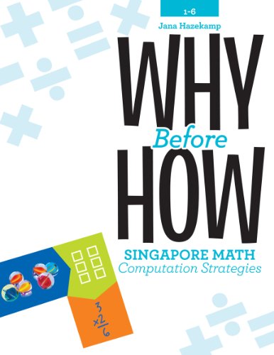 Stock image for Why Before How: Singapore Math Computation Strategies, Grades 1-6 for sale by SecondSale