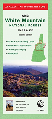 AMC White Mountain National Forest Map & Guide (9781934028483) by Appalachian Mountain Club Books